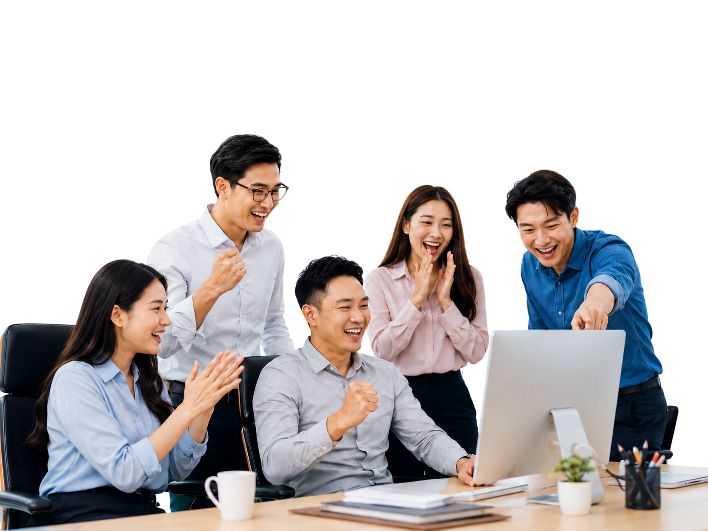 Professional team collaboration